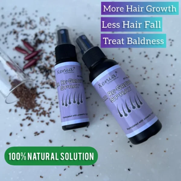 XeniaCosmetix - Natural Hair Regrowth Spray - 50ml & 100ml